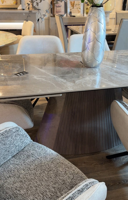 Monaco Sintered Stone Extendable Dining Table