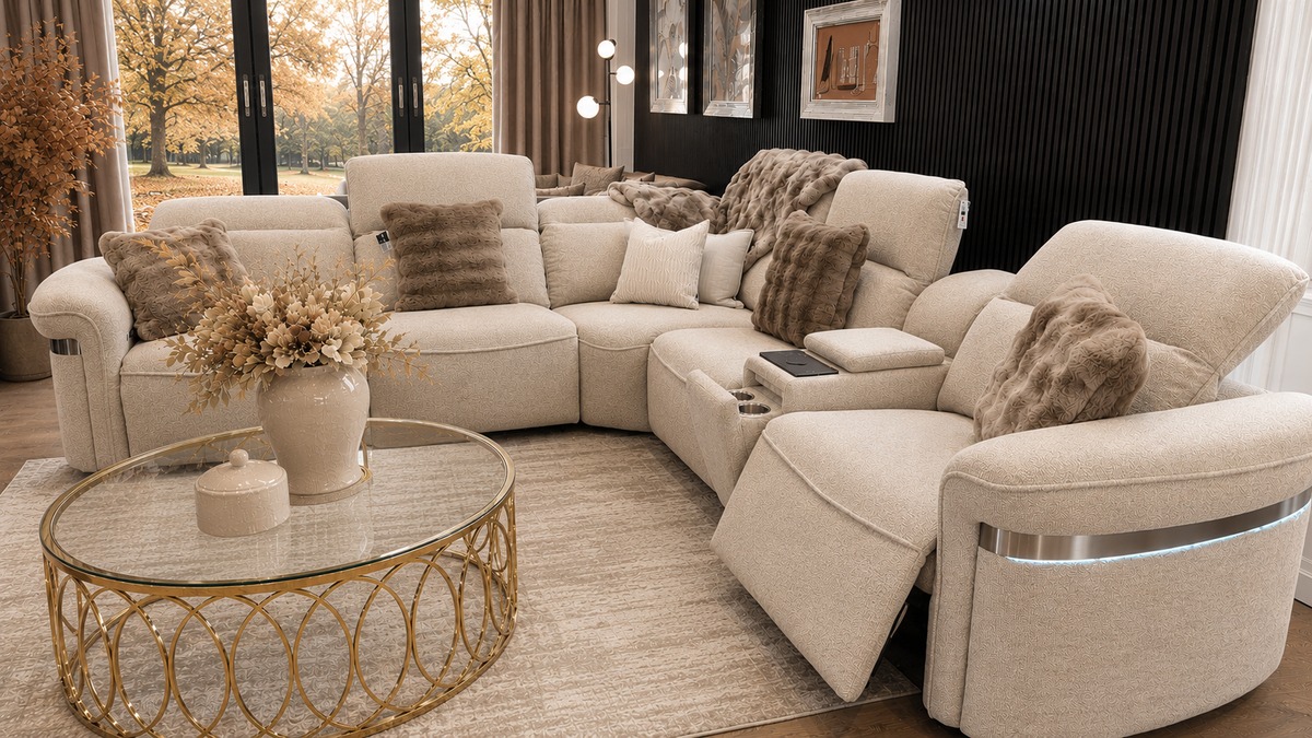 Leicester corner sofa beige
