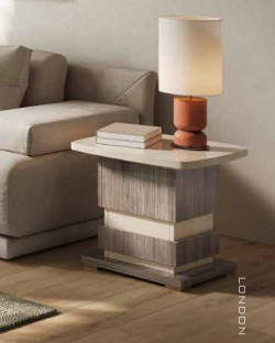 London Italian Lamp Table