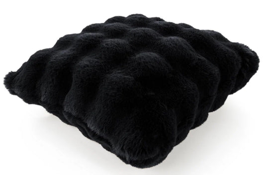 Malini Raffles Soft Bubble Cushion Black