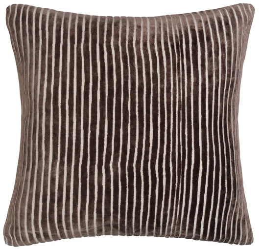 Malini Amalfi Stripe Chocolate Cushion