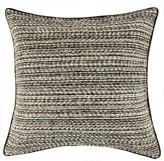 Malini Nalvin Slub Cushion Chocolate