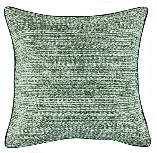 Malini Nalvin Slub Cushion Green