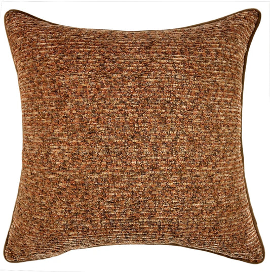 Malini Nalvin Slub Cushion Orange