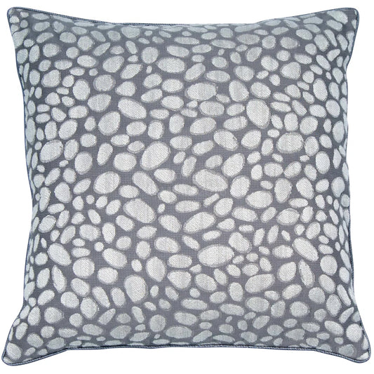 Malini Large Pebbles Cushion Grey