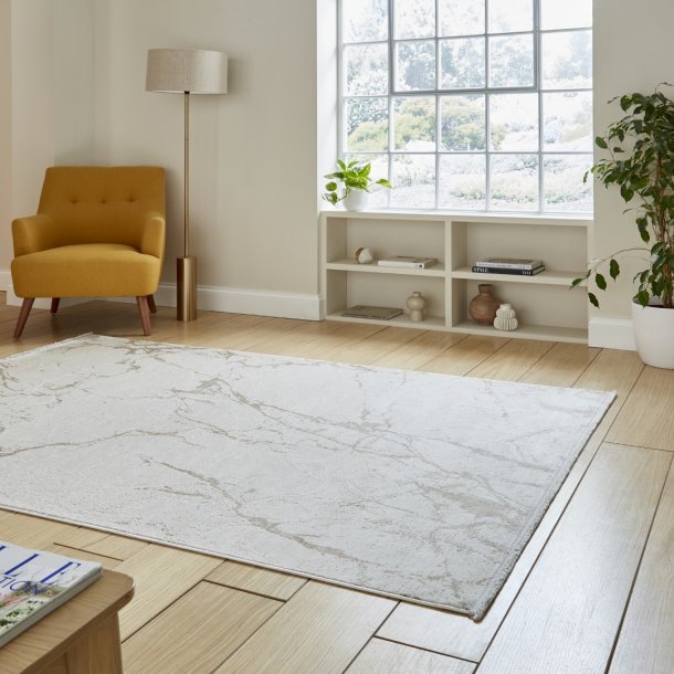 Mirage Cream Abstract Rug