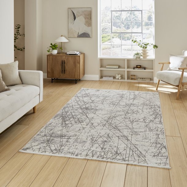 Mirage Grey Abstract Rug