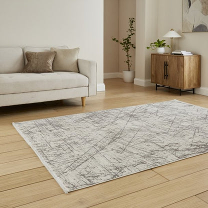 Mirage Grey Abstract Rug