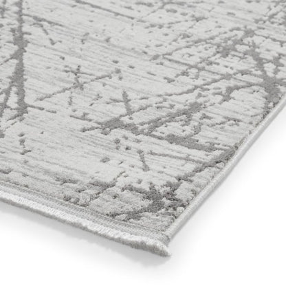 Mirage Grey Abstract Rug