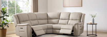 Melbourne Genuine Leather Electric Recliner Sofa Range