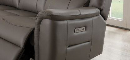 Melbourne Genuine Leather Electric Recliner Sofa Range