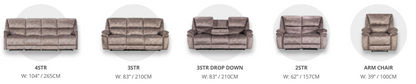 Milano Suede Sofa Range