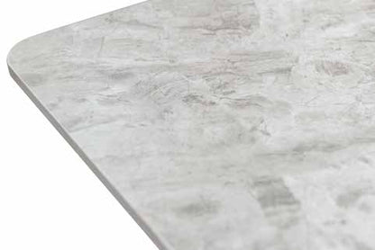 Misty Sintered Stone Grey Dining Table