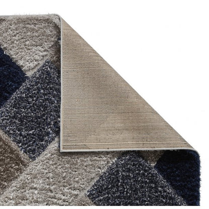 Olympia Grey/Navy Rug