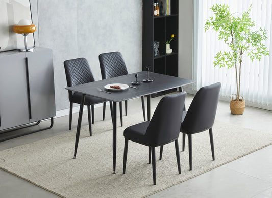 Oxford Ceramic Dining Table & 4 Chairs