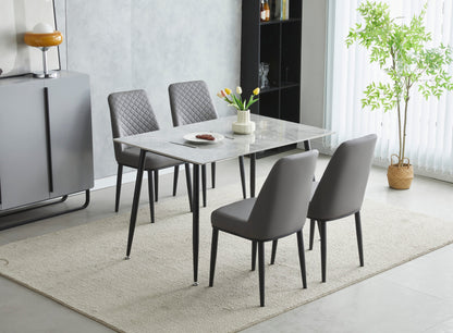 Oxford Ceramic Dining Table & 4 Chairs