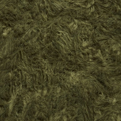 Polar Plush Olive Green Soft Shaggy Rug