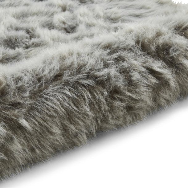 Polar Plush Light Grey Soft Shaggy Rug
