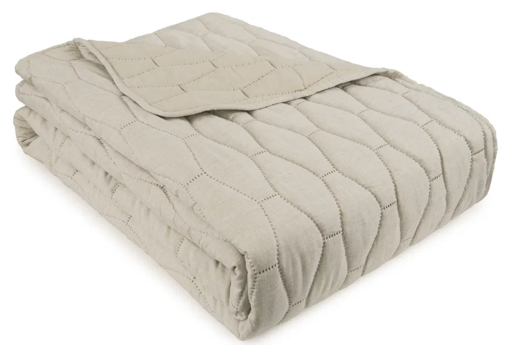 Winchcombe Natural Double Quilt