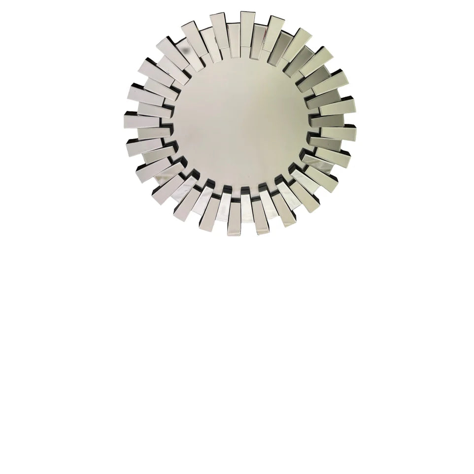 Silver Round Segment Mirror