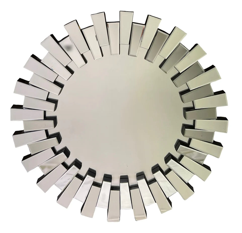 Silver Round Segment Mirror