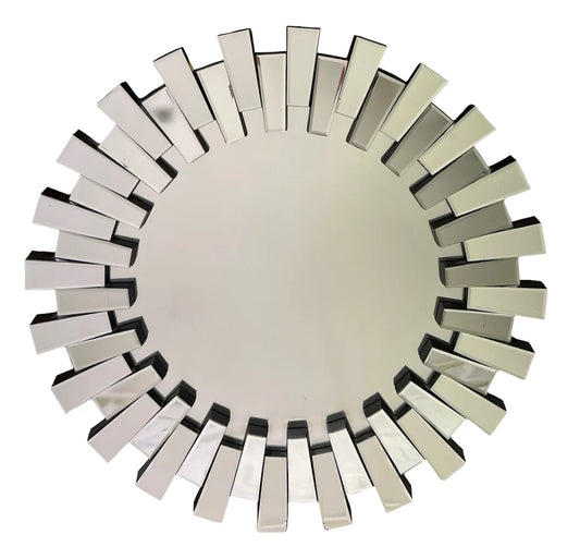 Silver Round Segment Mirror