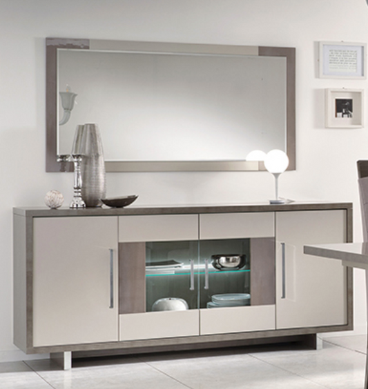 Royal Italian Grey Sideboard Mirror