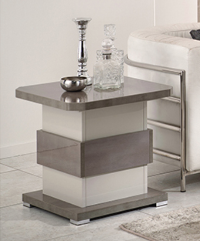 Royal Italian Grey Lamp Table
