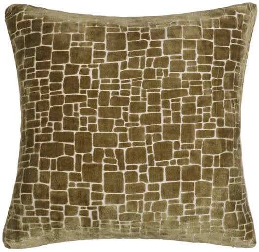 Malini Bergen Olive Cushion