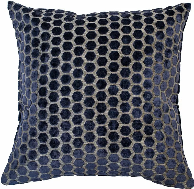 Jorvik Navy Cushion