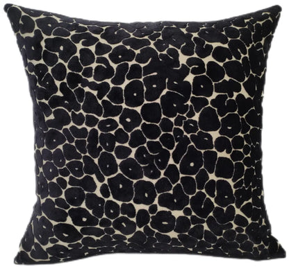 Leopard Velvet Cushion (Various Colours)