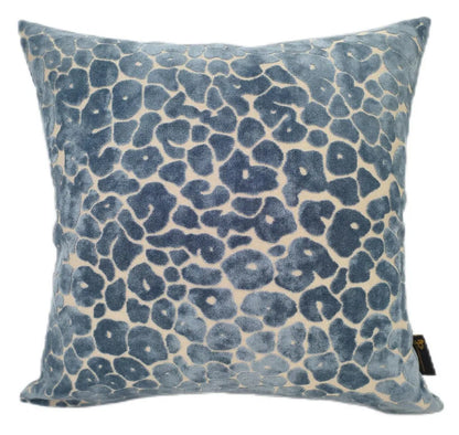 Leopard Velvet Cushion (Various Colours)