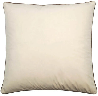 Black and Cream Velvet Cushion