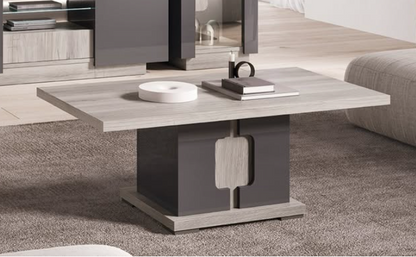 York Italian Grey Gloss Coffee Table