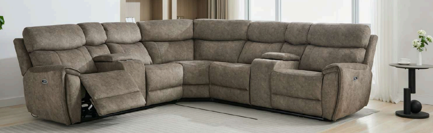 Seville Suede Corner Sofa