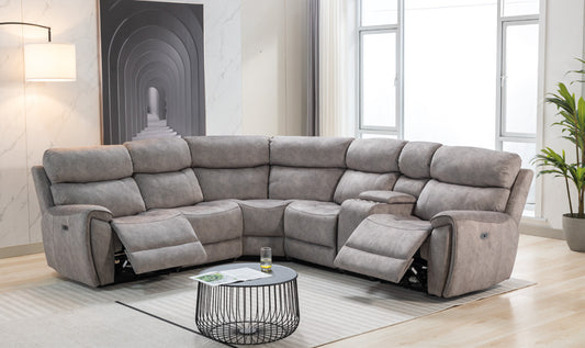 Seville Suede Corner Sofa