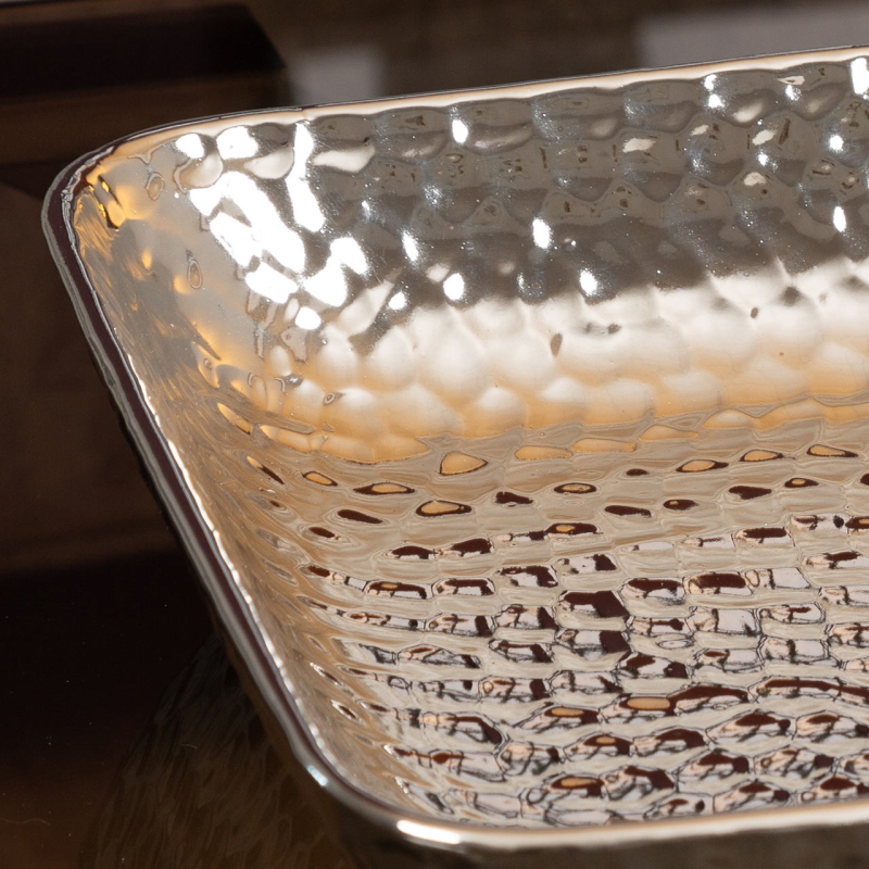 29cm Ceramic Dish (Gold or Silver)