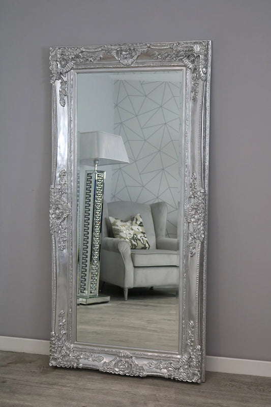 Carved French style mirror