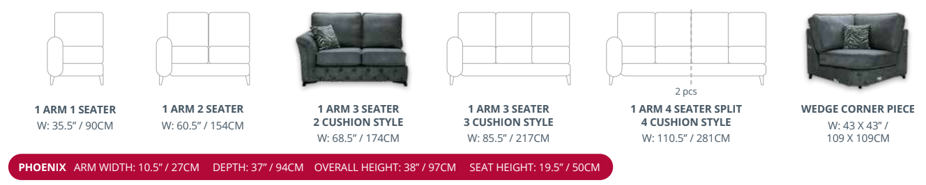 Phoenix Corner Sofa