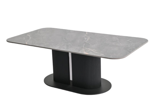 Cindy Grey Ceramic Dining Table
