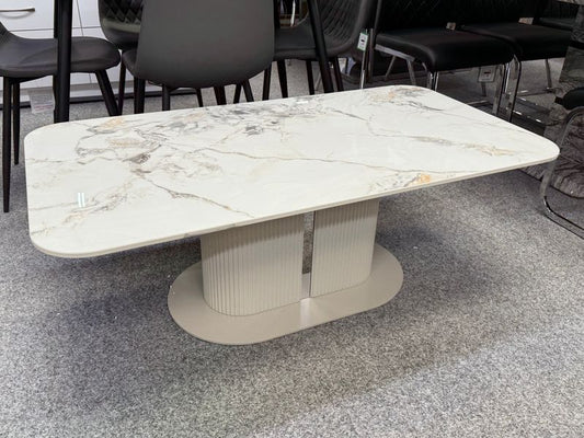 Sydney Ceramic Cream Coffee Table