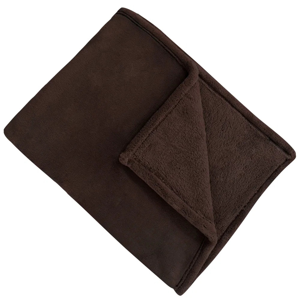 Snug Chocolate Throw