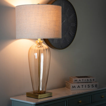 Classy Glass Table Lamp