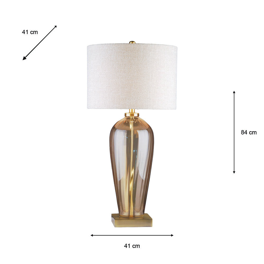 Classy Glass Table Lamp