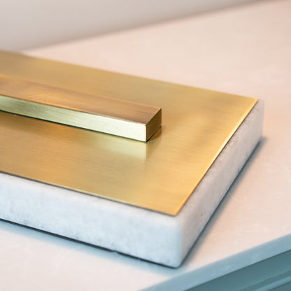 Kym Marble Base Gold Table Lamp