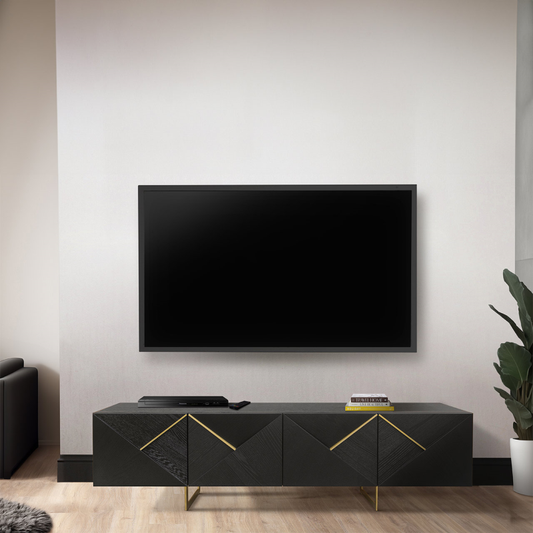 Oak/Walnut TV Unit