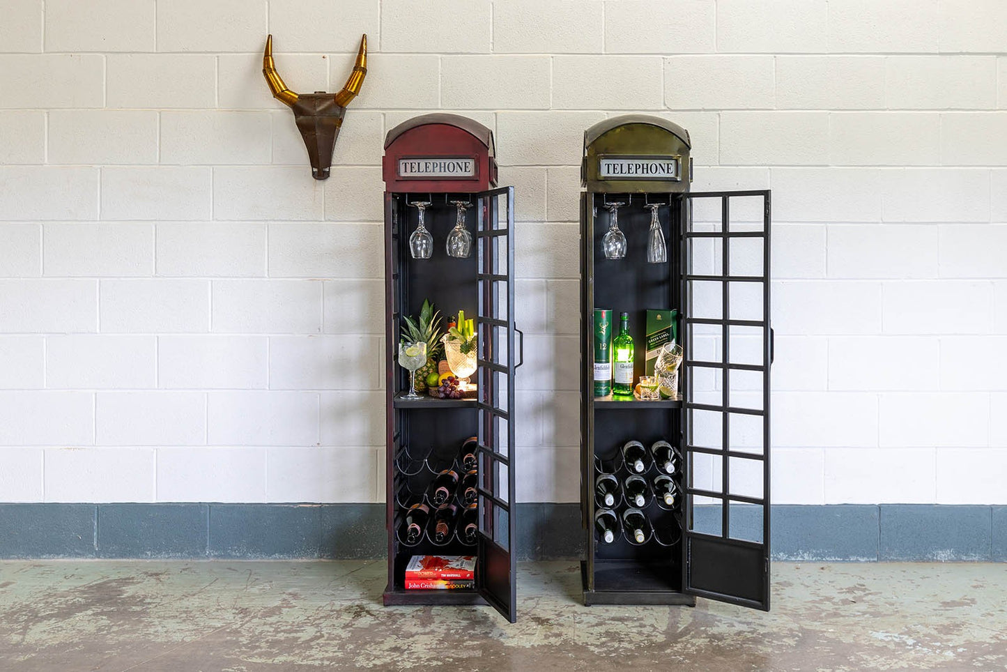 Telephone Booth Retro Bar