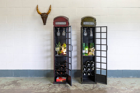 Telephone Booth Retro Bar