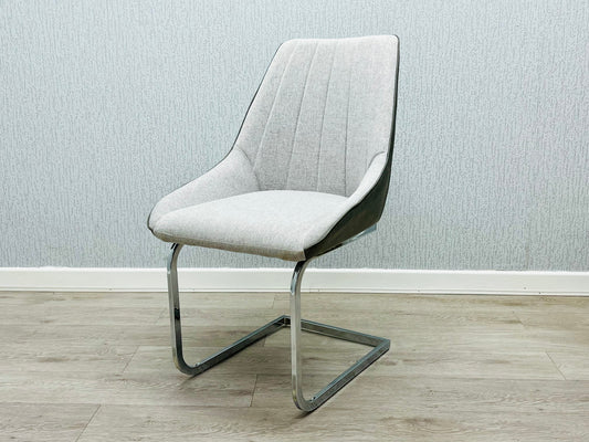 Tenerife Fabric and Leatherette Dining Chair