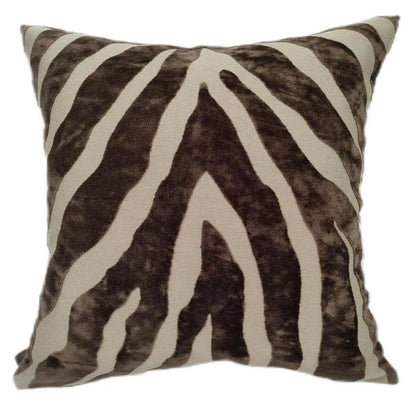 Zebra Velvet Cushion